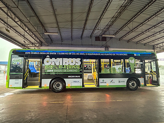 Tevx Higer treina motoristas para ônibus elétricos em Cascavel