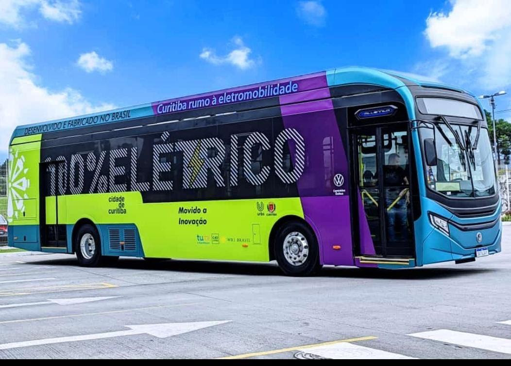 e-Volksbus começa a circular em julho em Curitiba